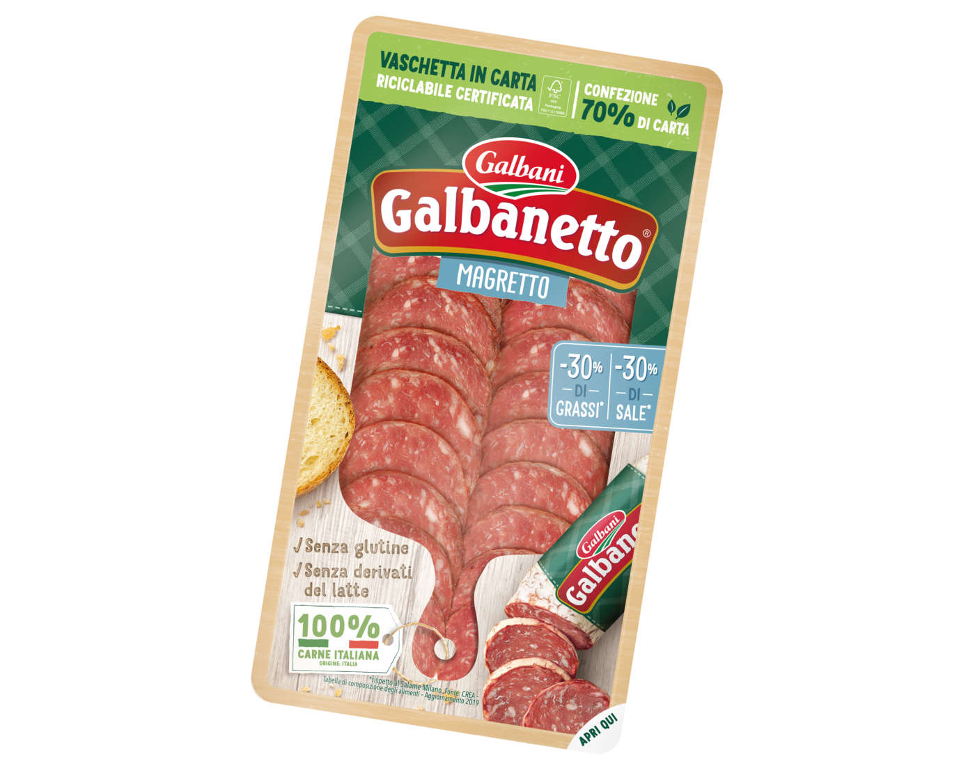 Affettati Salame Milano - Galbani