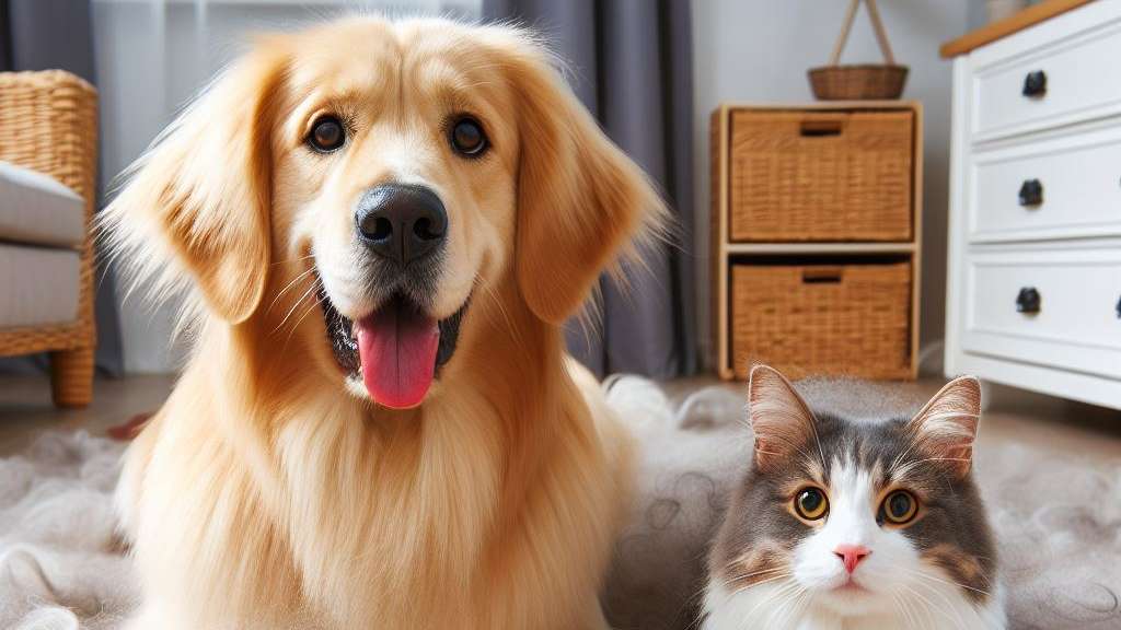 Soluzioni per un maggior pulito con cani e gatti in casa