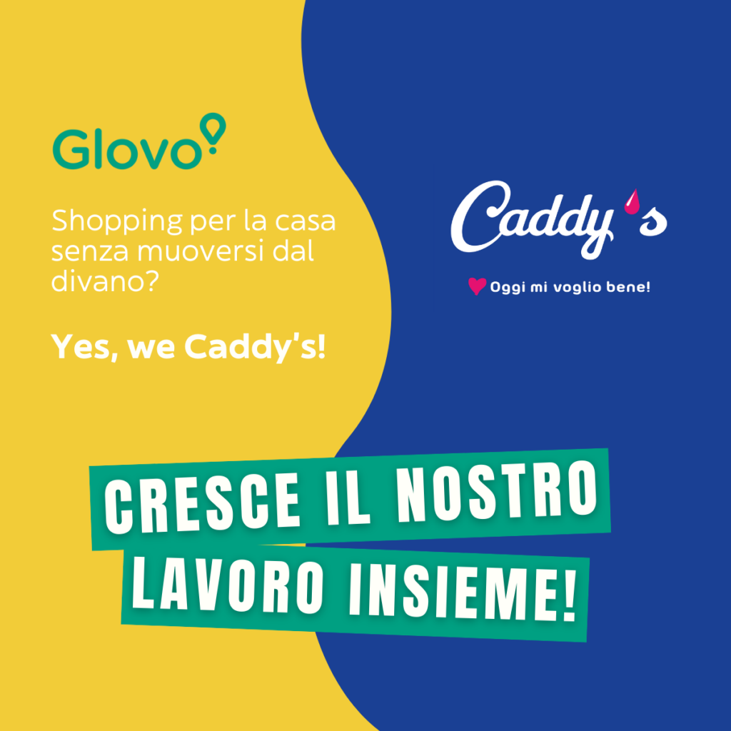 Caddy’s attiva il quick commerce in 87 città con Glovo